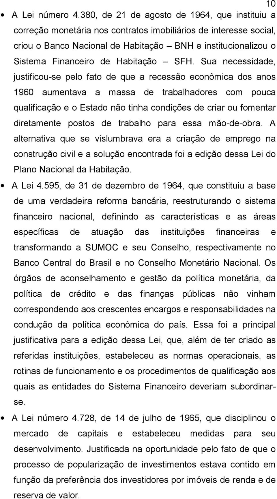 Habitação SFH.