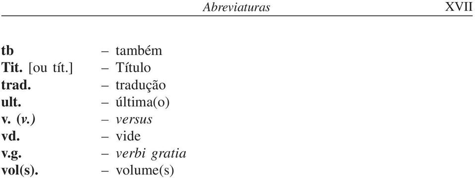 tradução ult. última(o) v. (v.