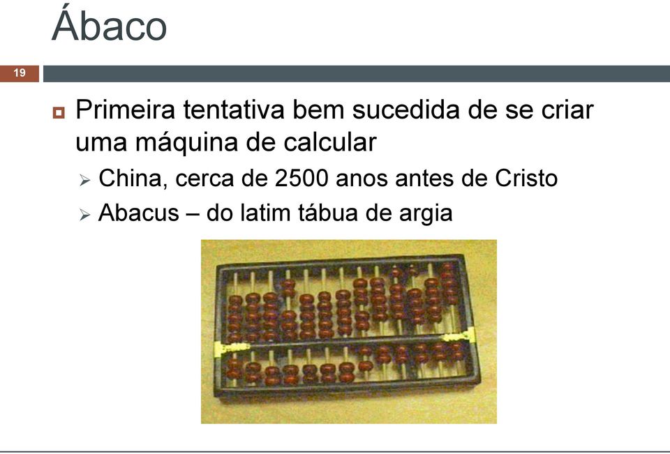 calcular China, cerca de 2500 anos