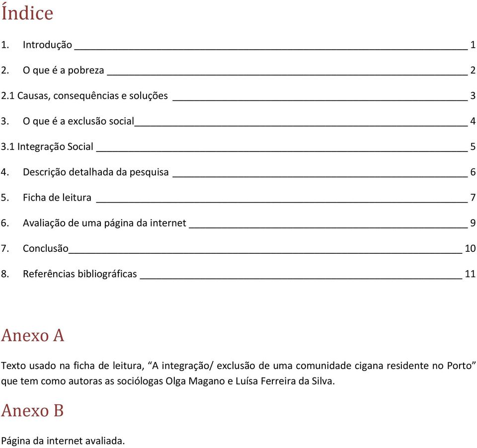 Conclusão 10 8.