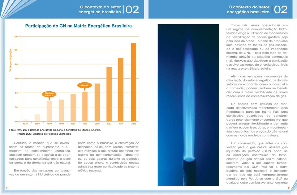 através de relações contratuais mais flexíveis que viabilizem a otimização das diversas fontes de energia disponíveis na matriz energética brasileira.