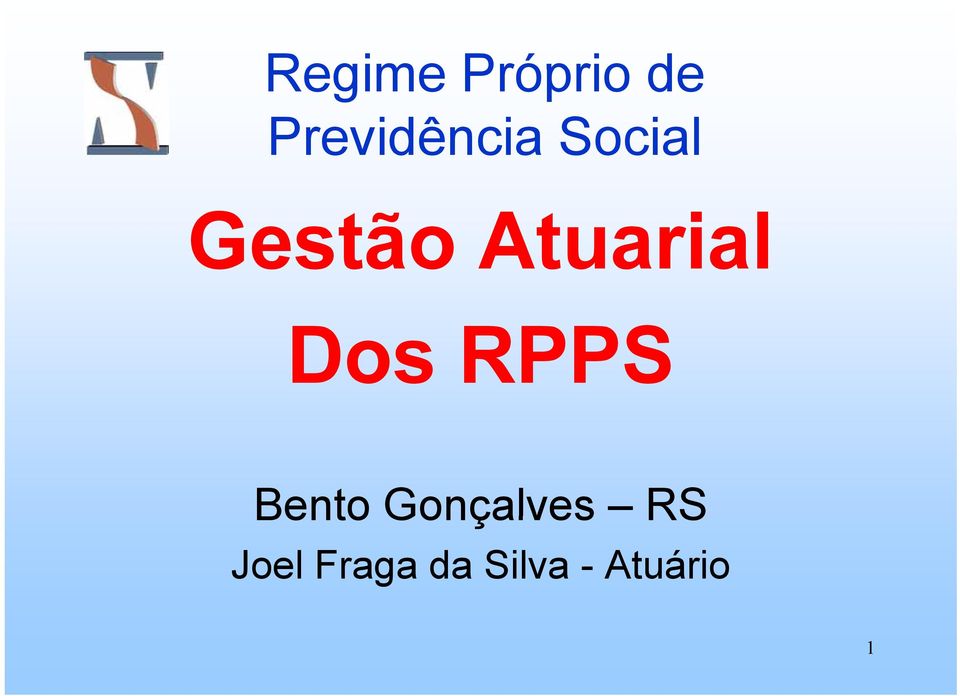 Atuarial Dos RPPS Bento