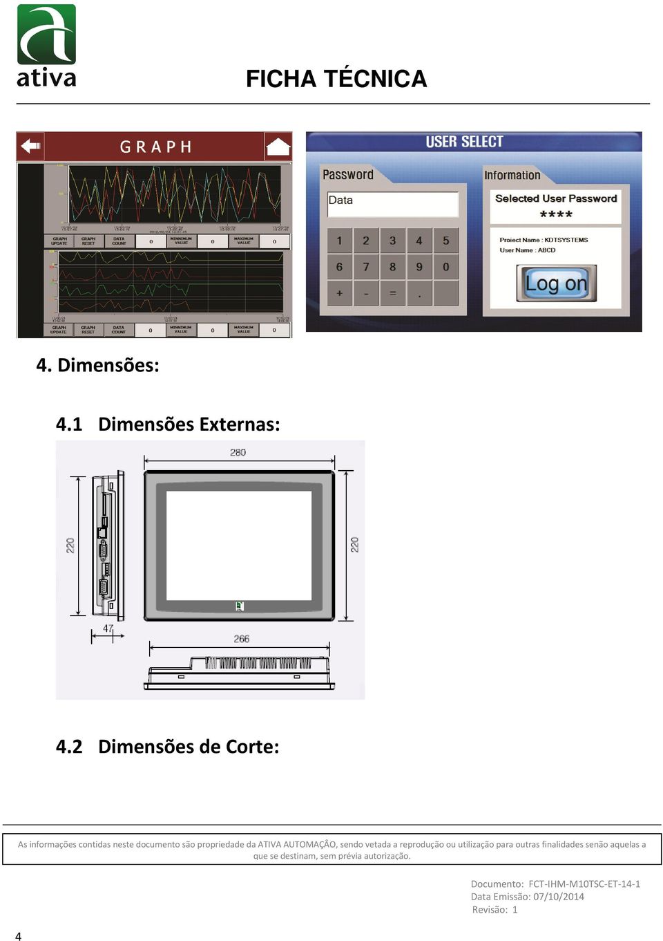 Externas: 4.