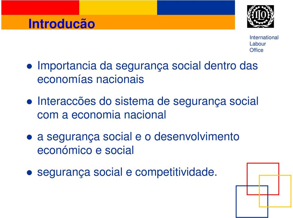 social com a economia nacional a segurança social e o