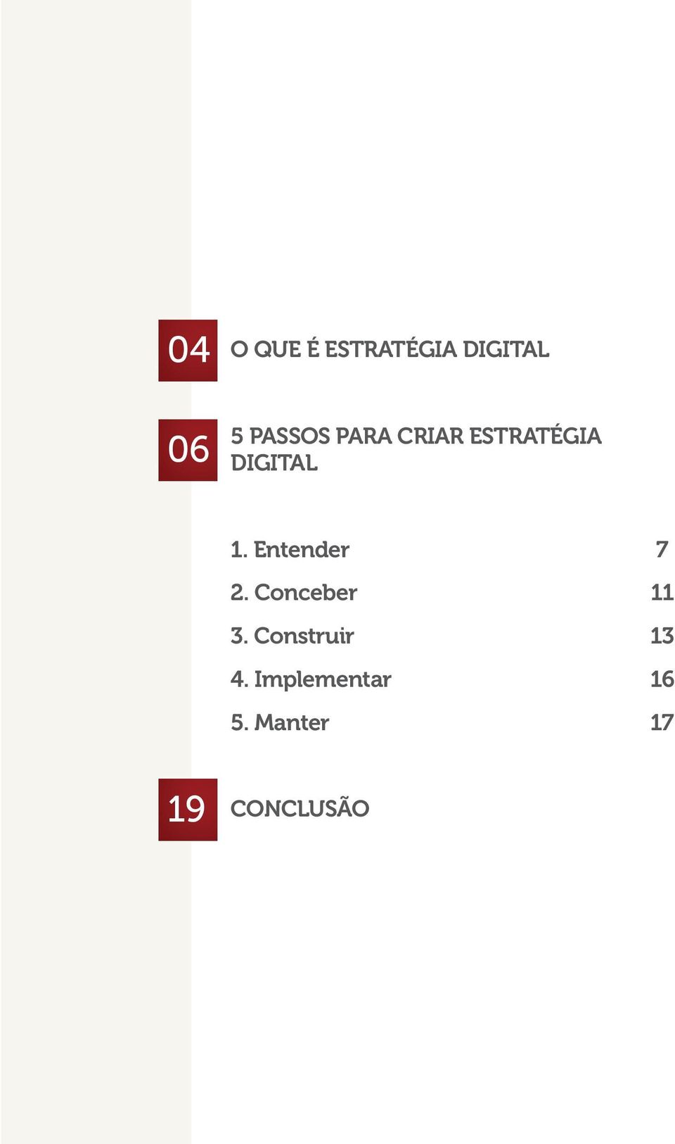 Entender 7 2. Conceber 11 3.