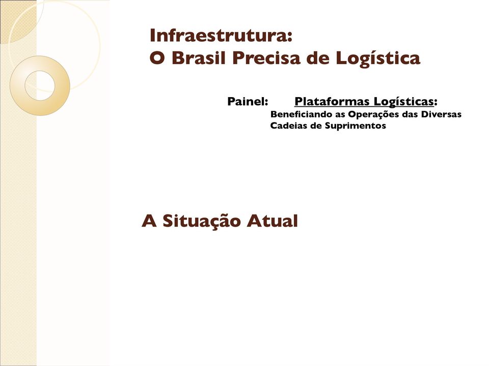 Logísticas: Benefciando as Operações