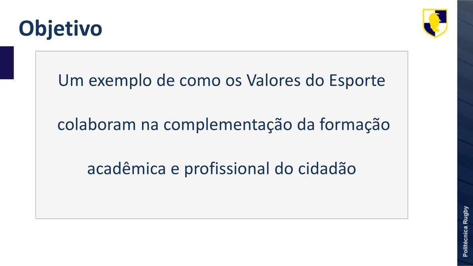 complementação da formação