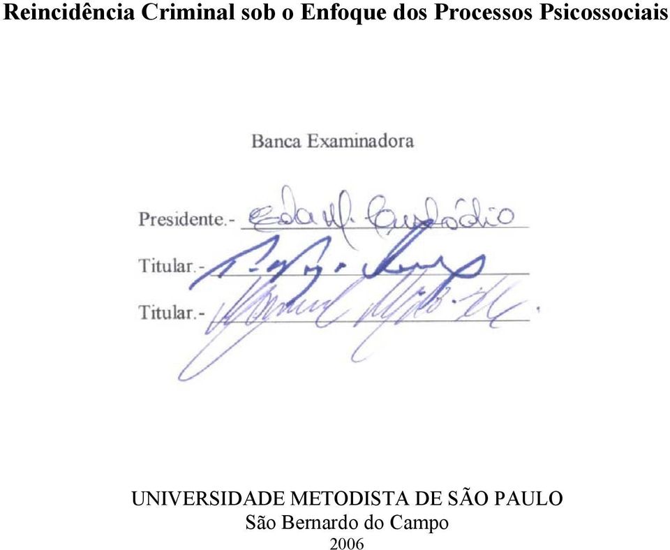 Psicossociais UNIVERSIDADE