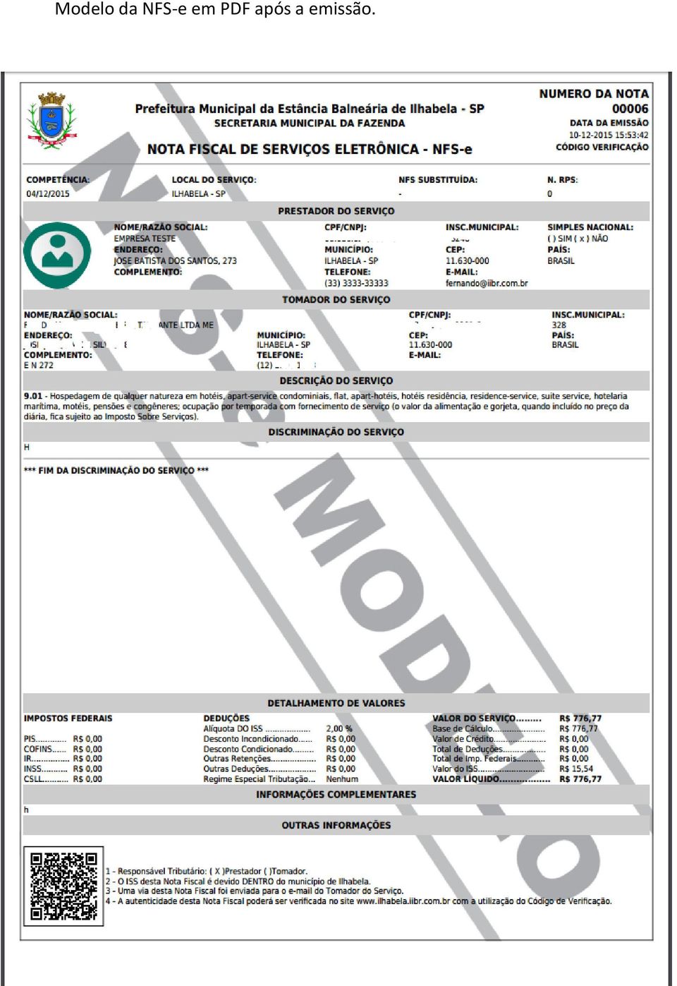 PDF após