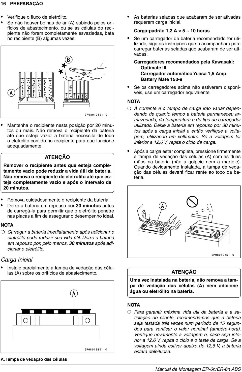 Mantenha o recipiente nesta posição por 20 minutos ou mais.