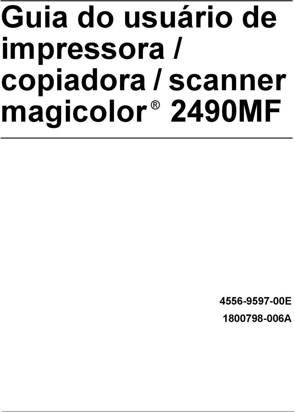 / scanner magicolor