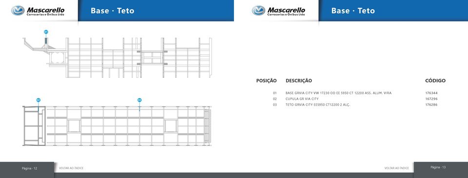 VIRA 176344 CUPULA GR VIA CITY 167296 TETO GRVIA