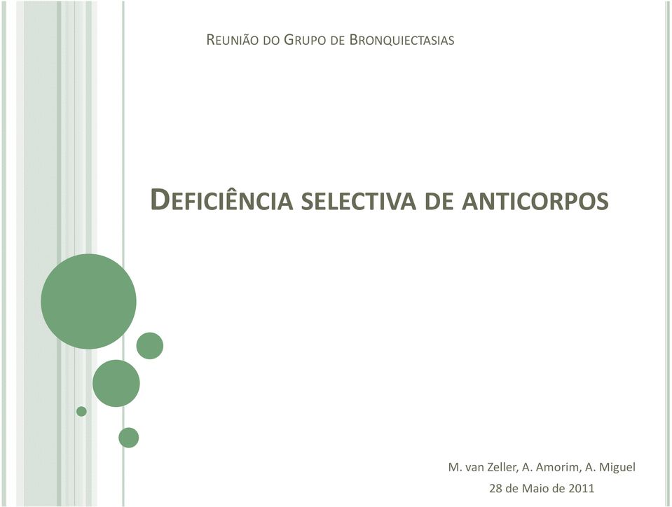 SELECTIVA DE ANTICORPOS M.