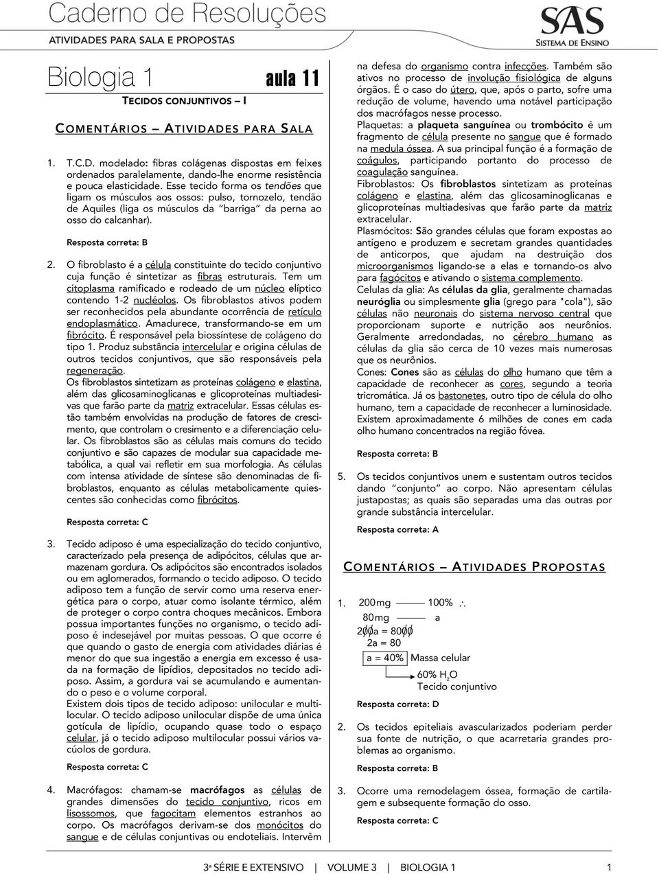 O fibroblasto é a célula constituinte do tecido conjuntivo cuja função é sintetizar as fibras estruturais. Tem um citoplasma ramificado e rodeado de um núcleo elíptico contendo 1-2 nucléolos.