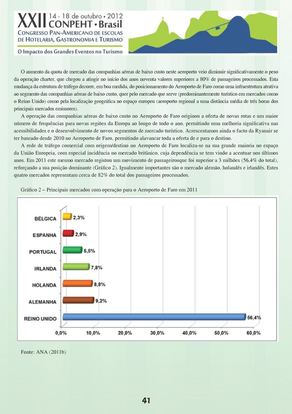 Esta mudança da estrutura de tráfego decorre, em boa medida, do posicionamento do Aeroporto de Faro como uma infraestrutura atrativa ao segmento das companhias aéreas de baixo custo, quer pelo