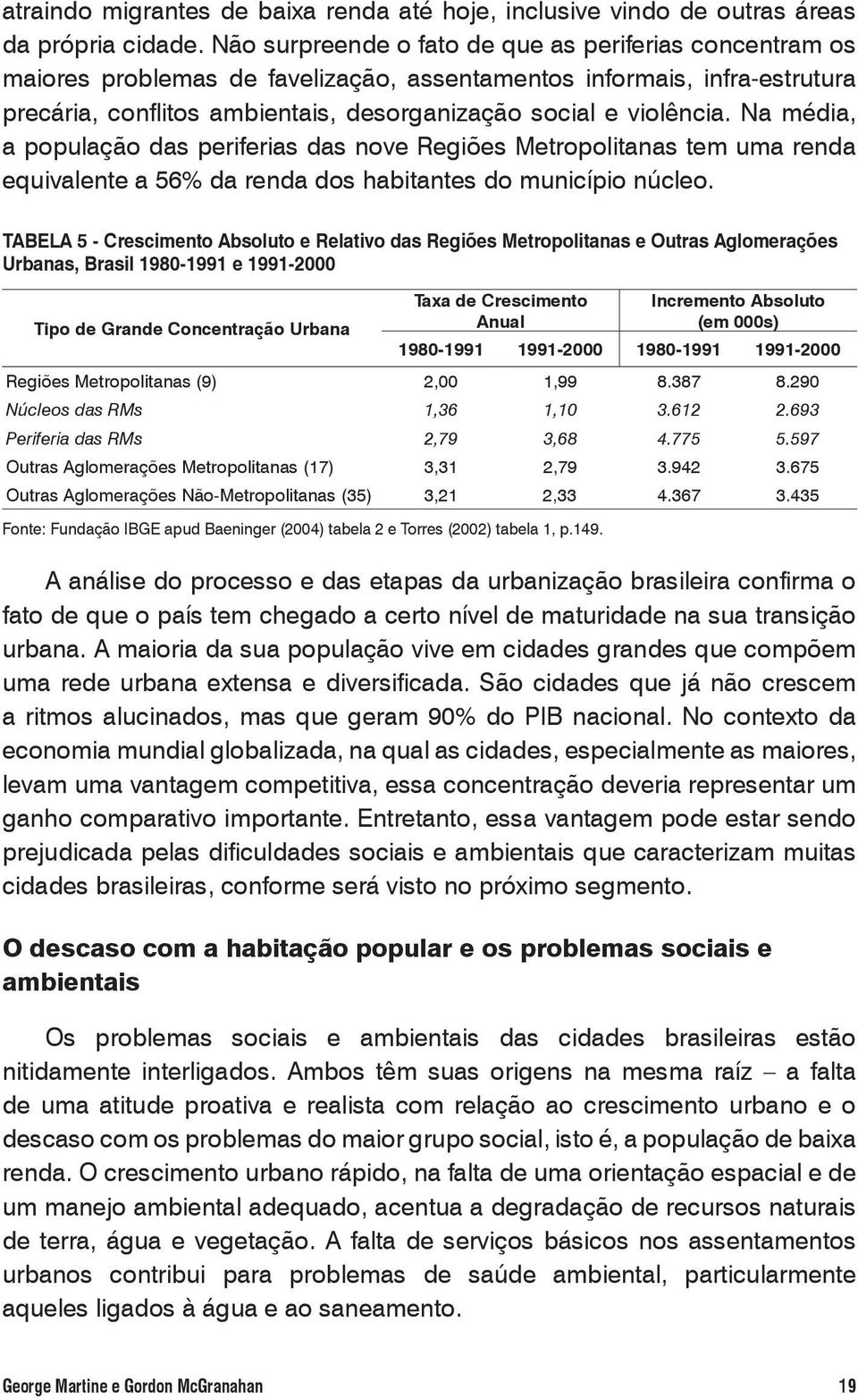 Na média, a população das periferias das nove Regiões Metropolitanas tem uma renda equivalente a 56% da renda dos habitantes do município núcleo.