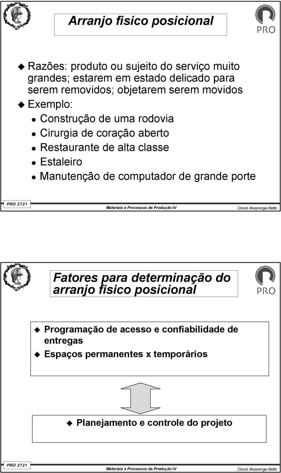 alta classe Estaleiro Manutenção de computador de grande porte Fatores para determinação do arranjo físico