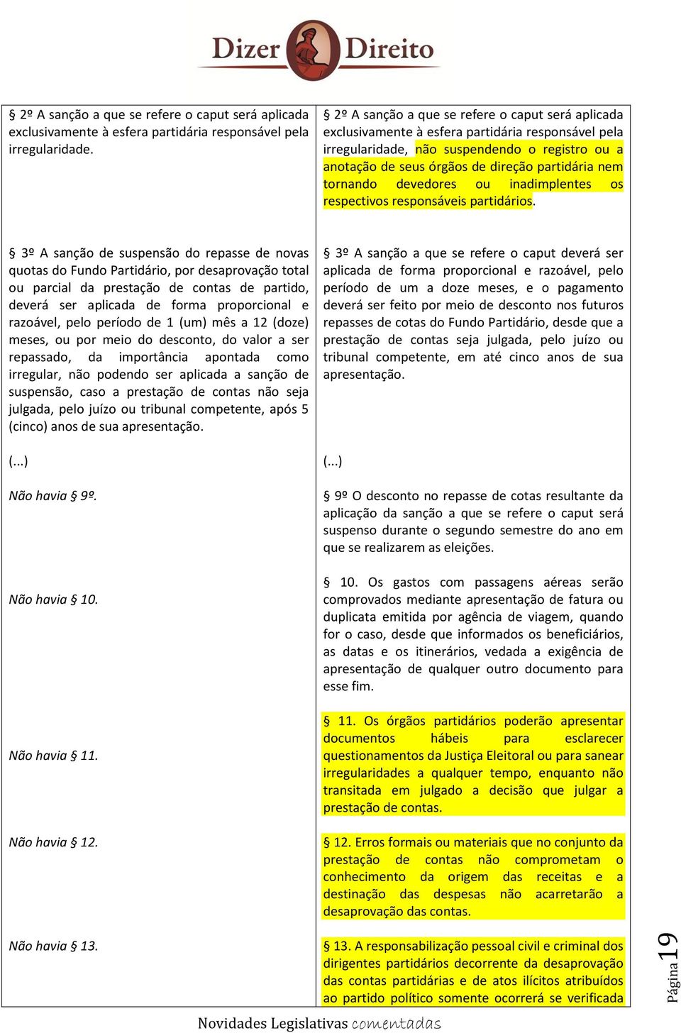 tornando devedores ou inadimplentes os respectivos responsáveis partidários.