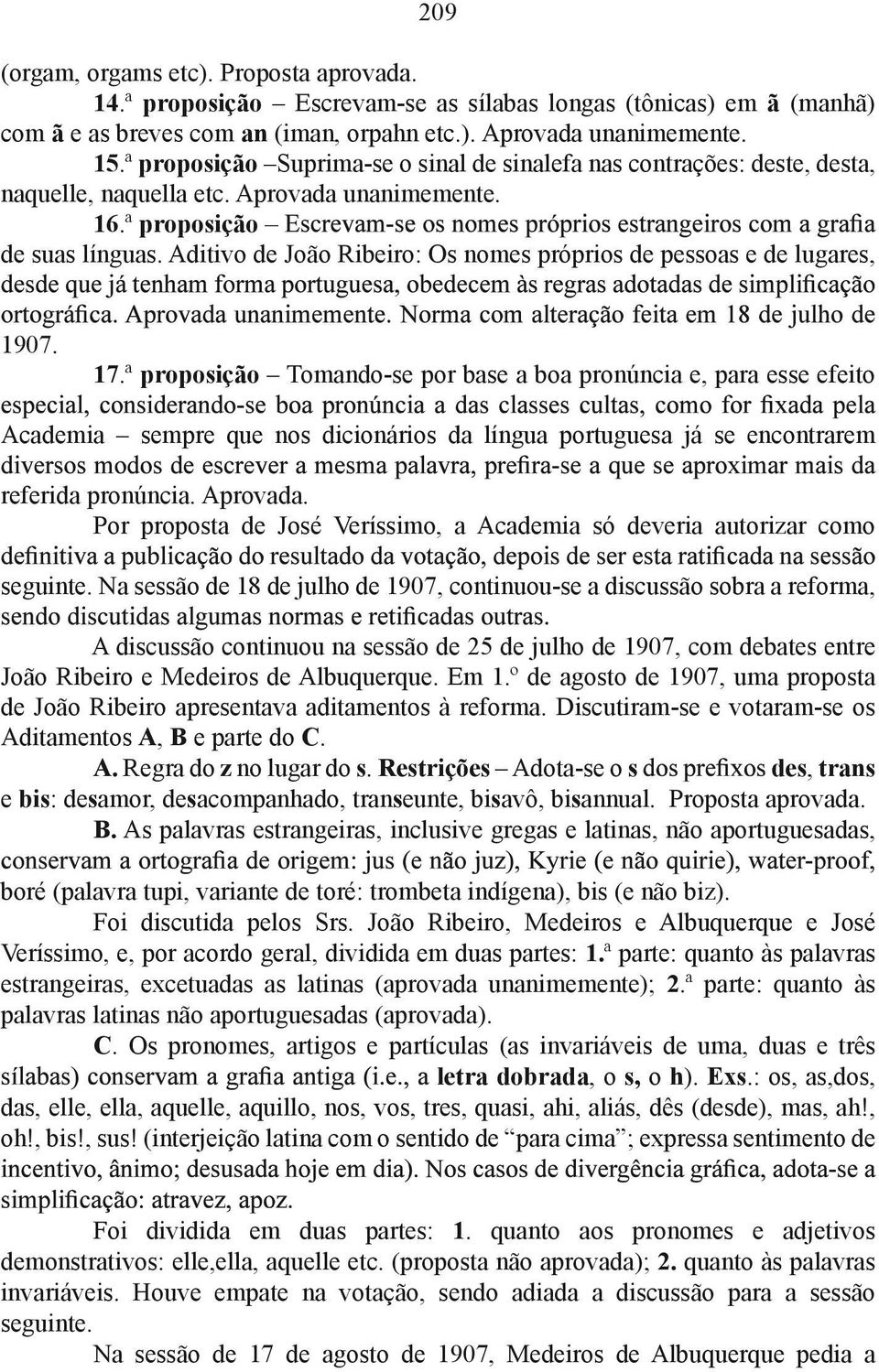 Aditivo de João Ribeiro: Os nomes próprios de pessoas e de lugares, 1907. 17.