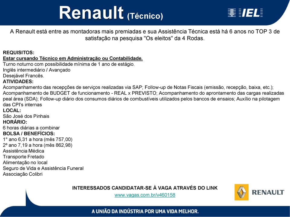 Acompanhamento das recepções de serviços realizadas via SAP; Follow-up de Notas Fiscais (emissão, recepção, baixa, etc.