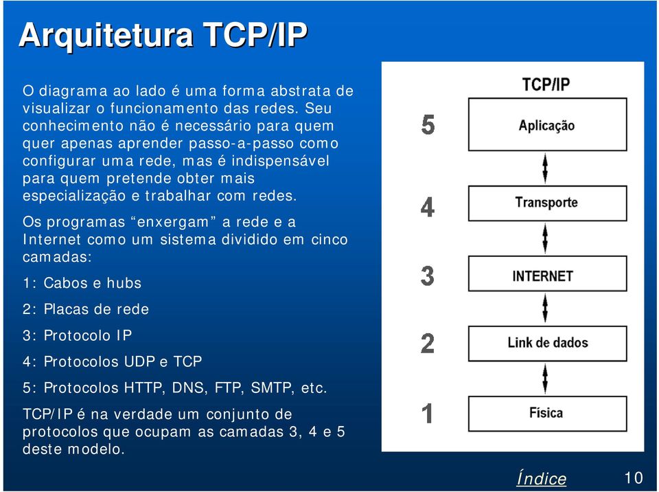 obter mais especialização e trabalhar com redes.