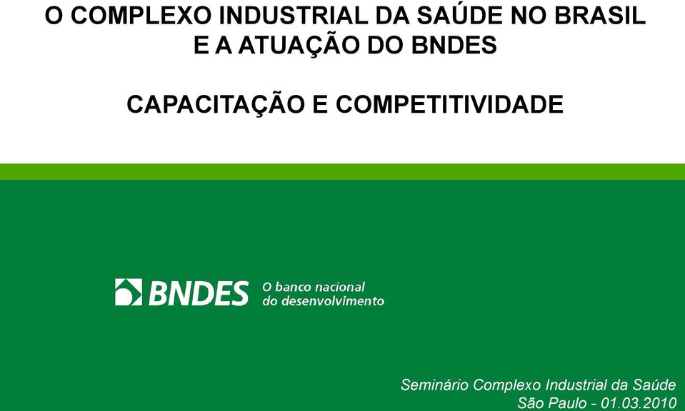 CAPACITAÇÃO E COMPETITIVIDADE