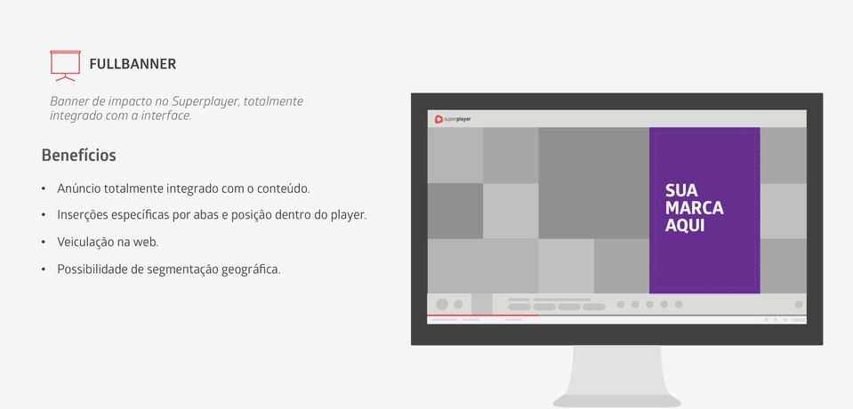 Benefícios Anúncio totalmente integrado com o conteúdo.