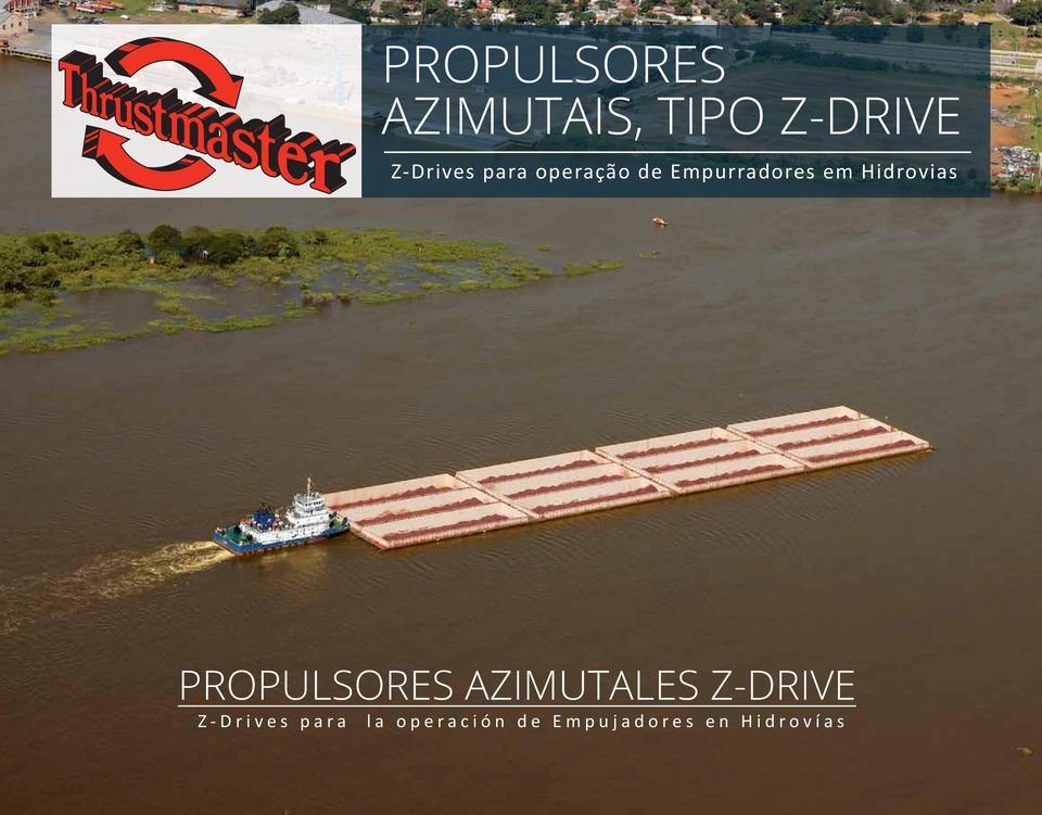 Hidrovias PROPULSORES AZIMUTALES Z-DRIVE