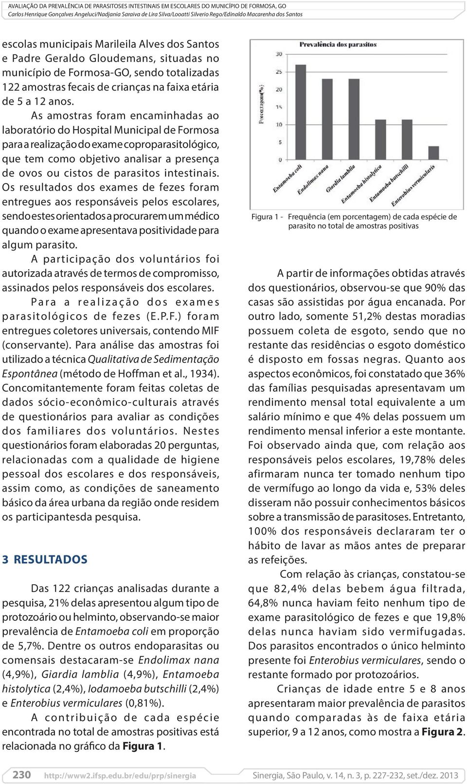 intestinais.