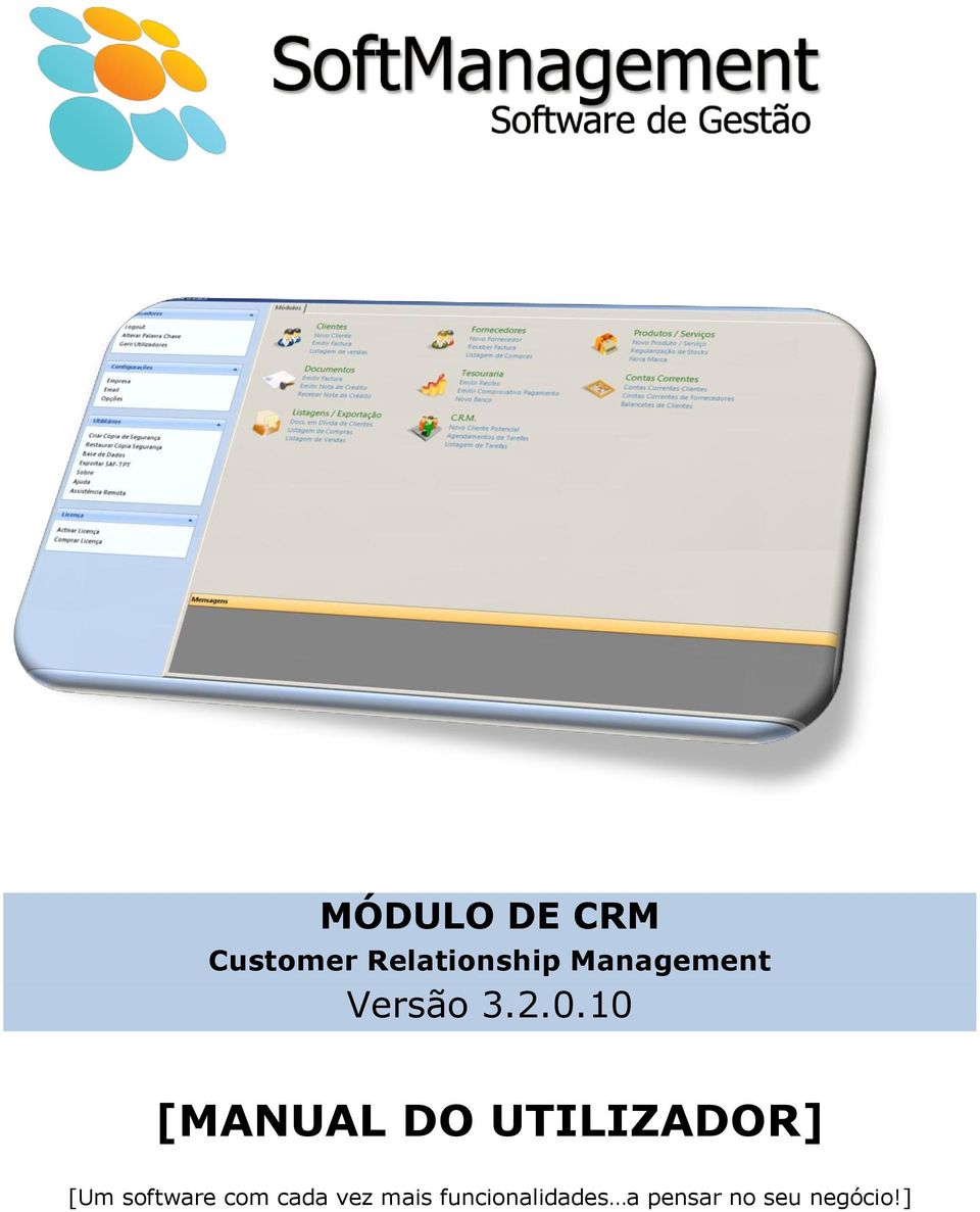 10 [MANUAL DO UTILIZADOR] [Um software