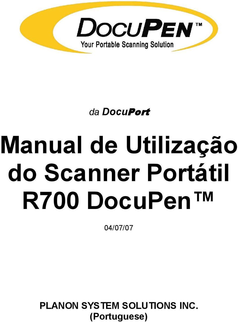 Portátil R700 DocuPen