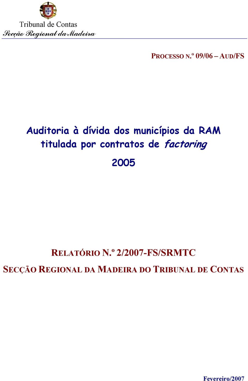 da RAM titulada por contratos de factoring 2005