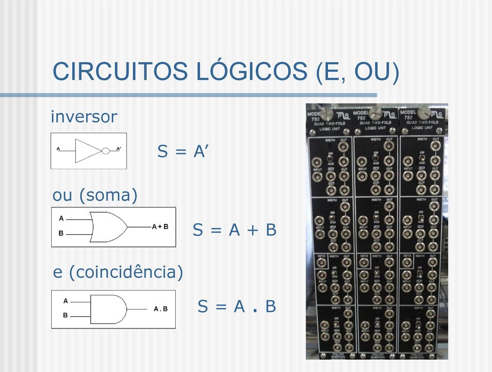 (soma) S = A + B e