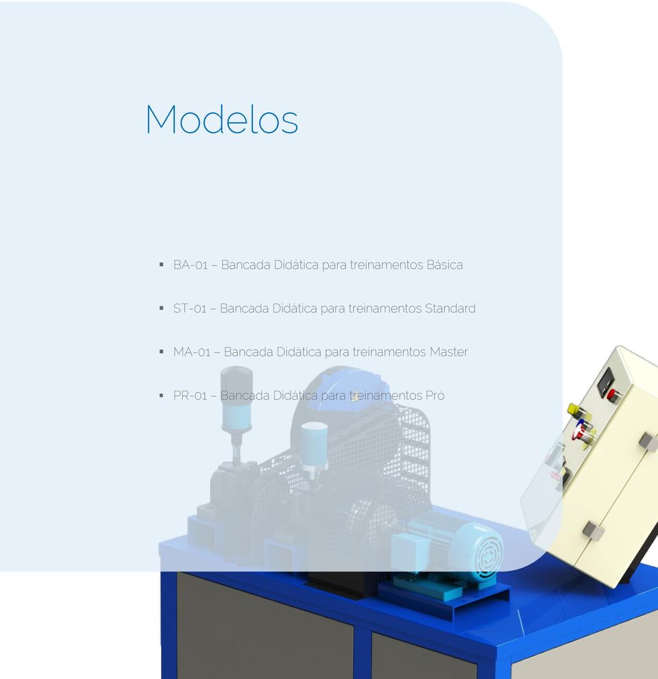 Standard MA-01 Bancada Didática para treinamentos