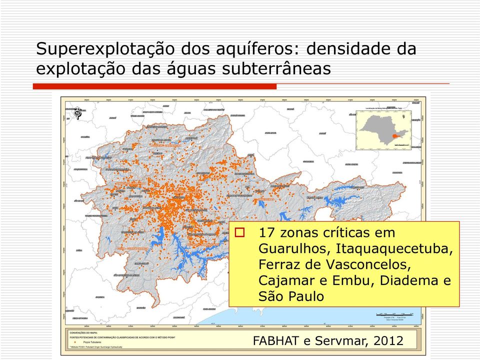 críticas em Guarulhos, Itaquaquecetuba, Ferraz de