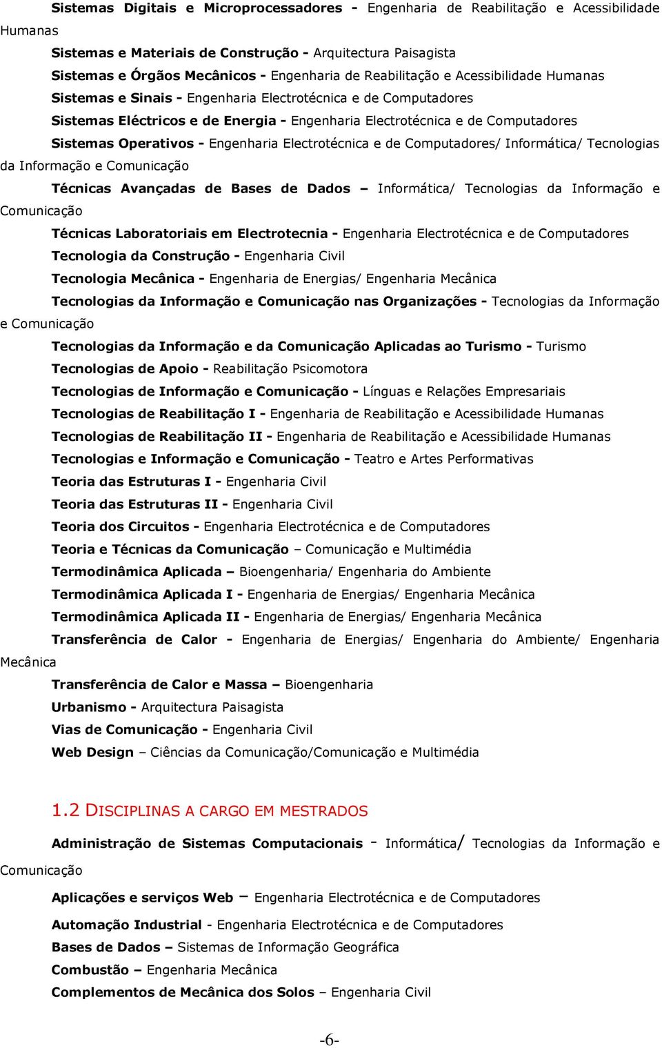 Operativos - Engenharia Electrotécnica e de Computadores/ Informática/ Tecnologias da Informação e Comunicação Técnicas Avançadas de Bases de Dados Informática/ Tecnologias da Informação e