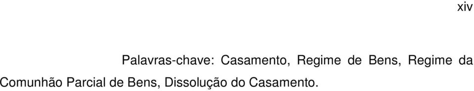 Regime da Comunhão Parcial