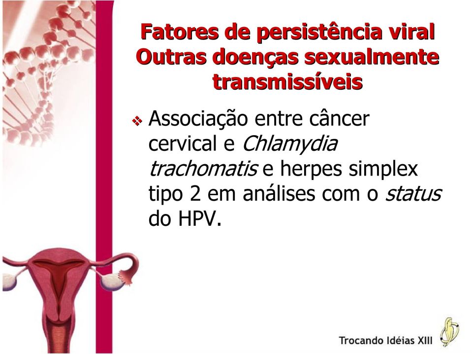 cervical e Chlamydia trachomatis e