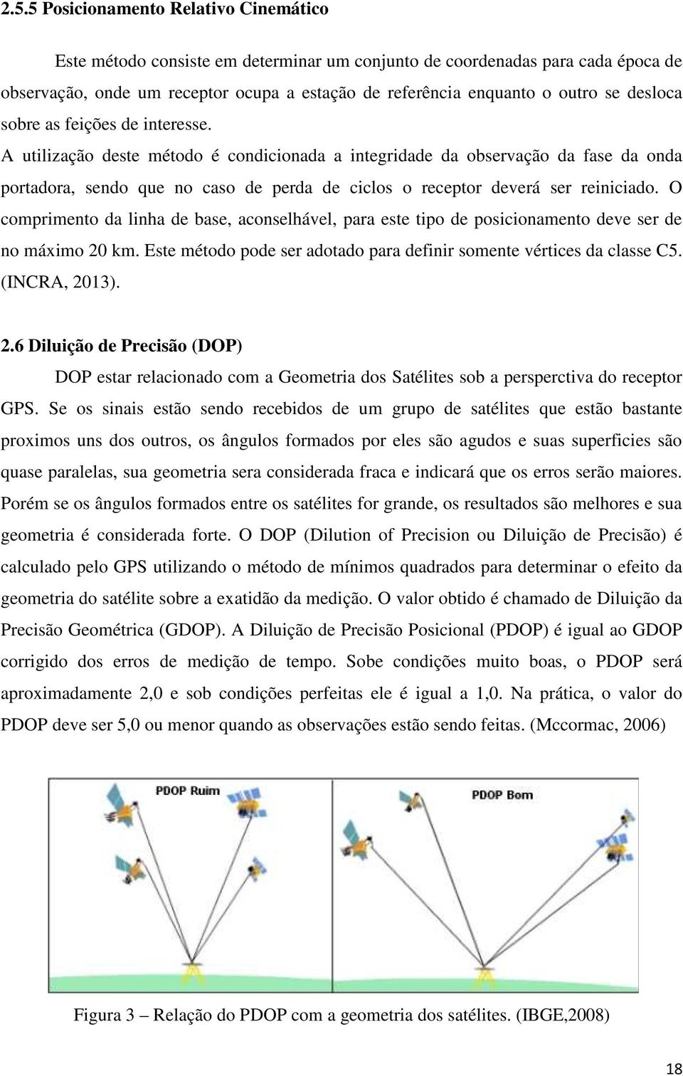 A utilização deste método é condicionada a integridade da observação da fase da onda portadora, sendo que no caso de perda de ciclos o receptor deverá ser reiniciado.