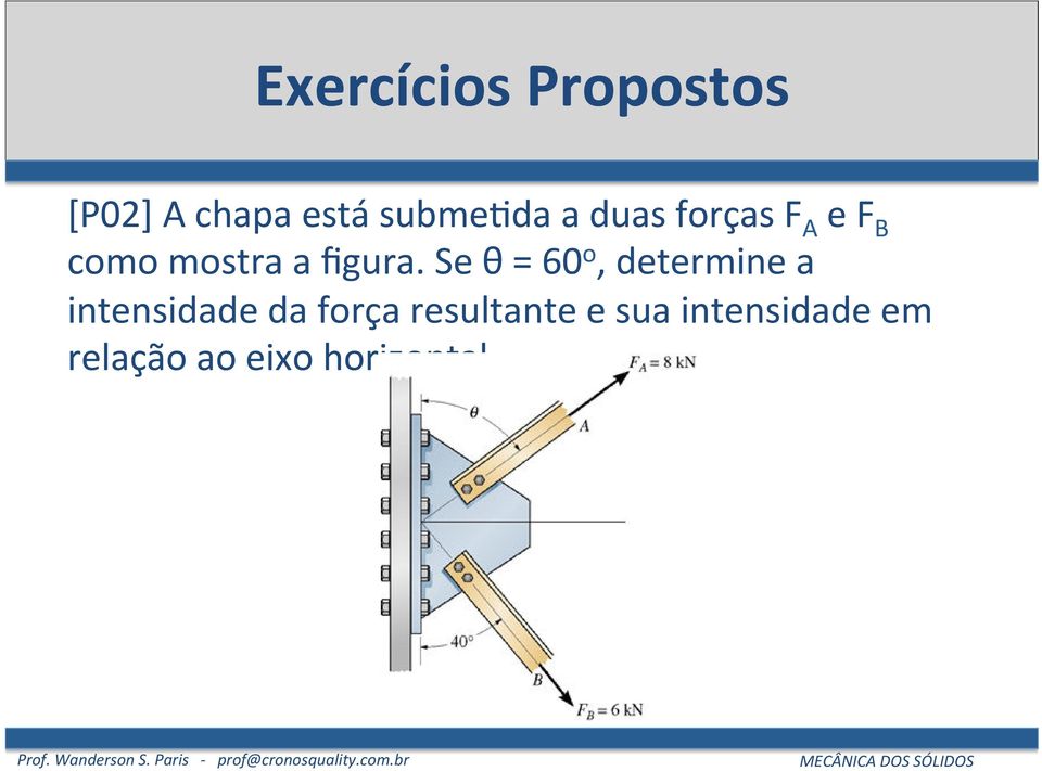 Se θ = 60 o, determine a 0>+)>*01'1)#)/#4)?'5@3#'3#)0A3#&340B3>+'?