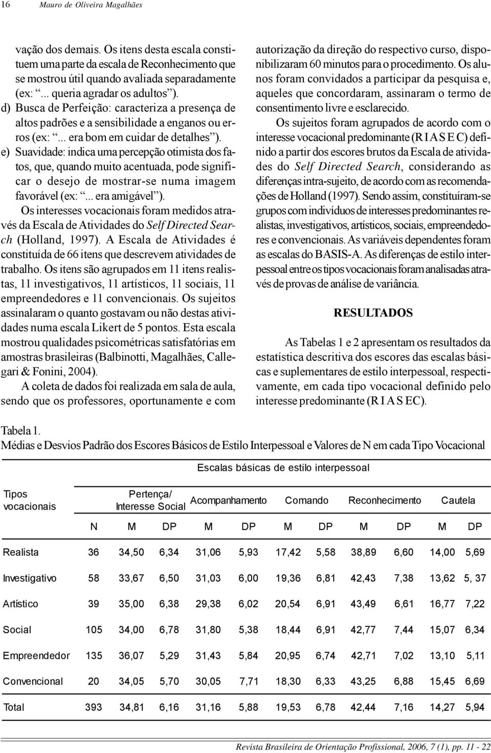 e) Suavidade: indica uma percepção otimista dos fatos, que, quando muito acentuada, pode significar o desejo de mostrar-se numa imagem favorável (ex:... era amigável ).