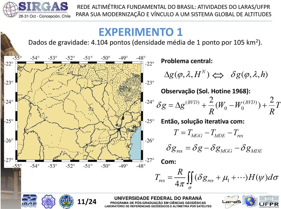 Problema central: Observação (Sol.