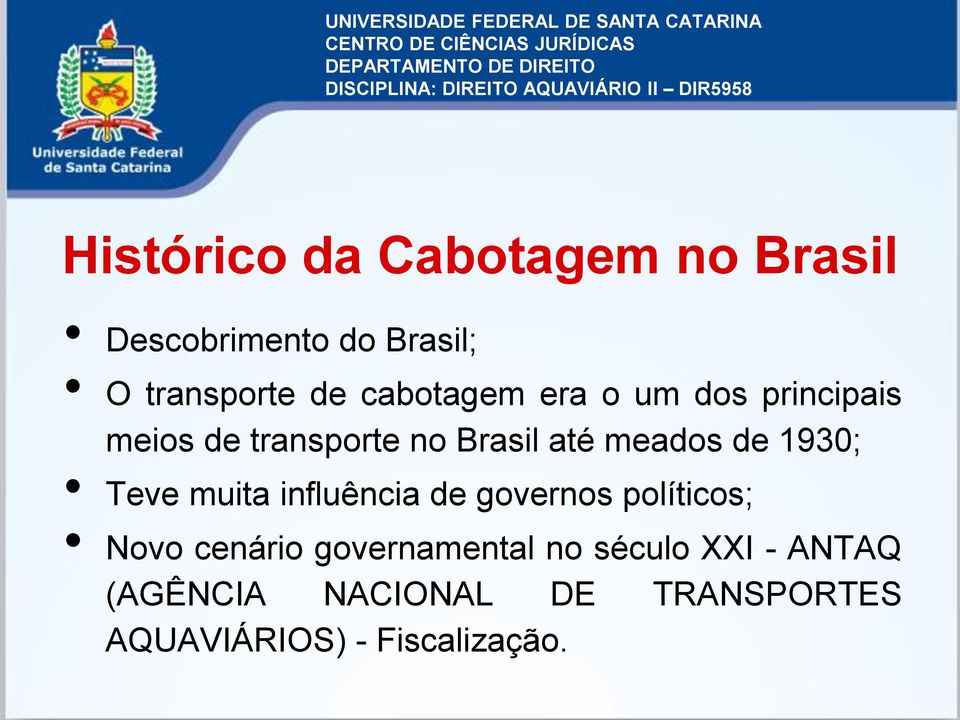 1930; Teve muita influência de governos políticos; Novo cenário governamental