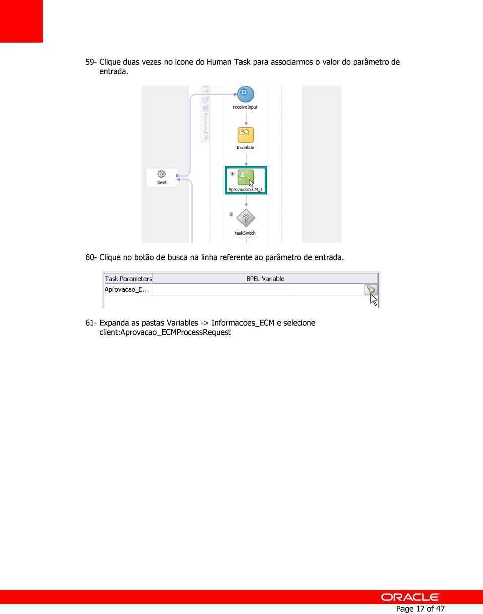 60- Clique no botão de busca na linha referente ao parâmetro de