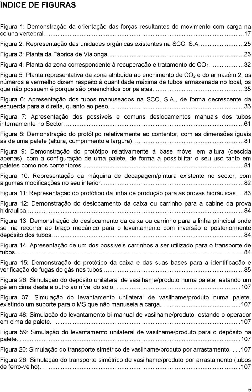 ...32 Figura 5: Planta representativa da zona atribuída ao enchimento de CO 2 e do armazém 2, os números a vermelho dizem respeito à quantidade máxima de tubos armazenada no local, os que não possuem