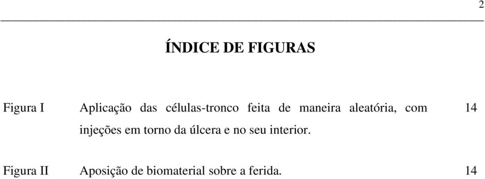 injeções em torno da úlcera e no seu interior.