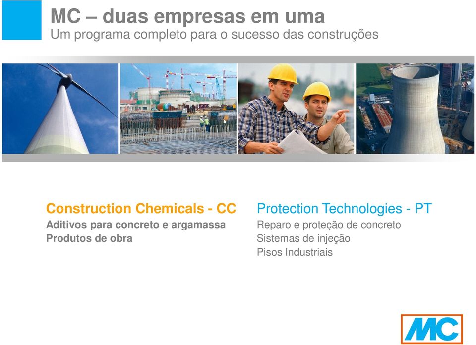 concreto e argamassa Produtos de obra Protection Technologies