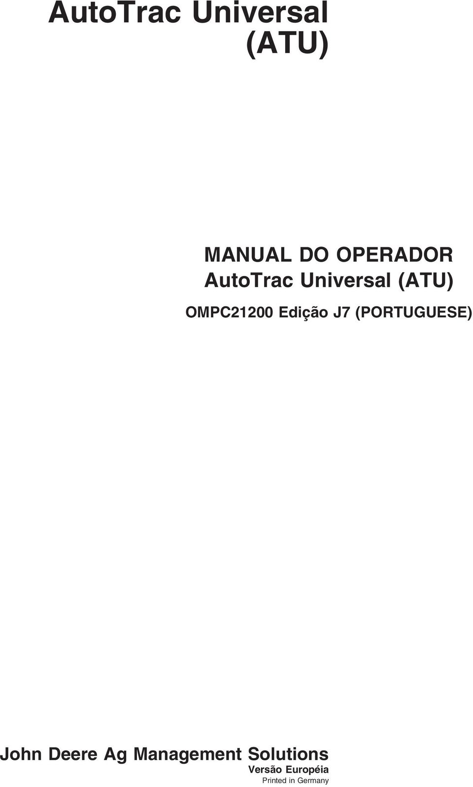 OMPC21200 Edição J7 (PORTUGUESE) John