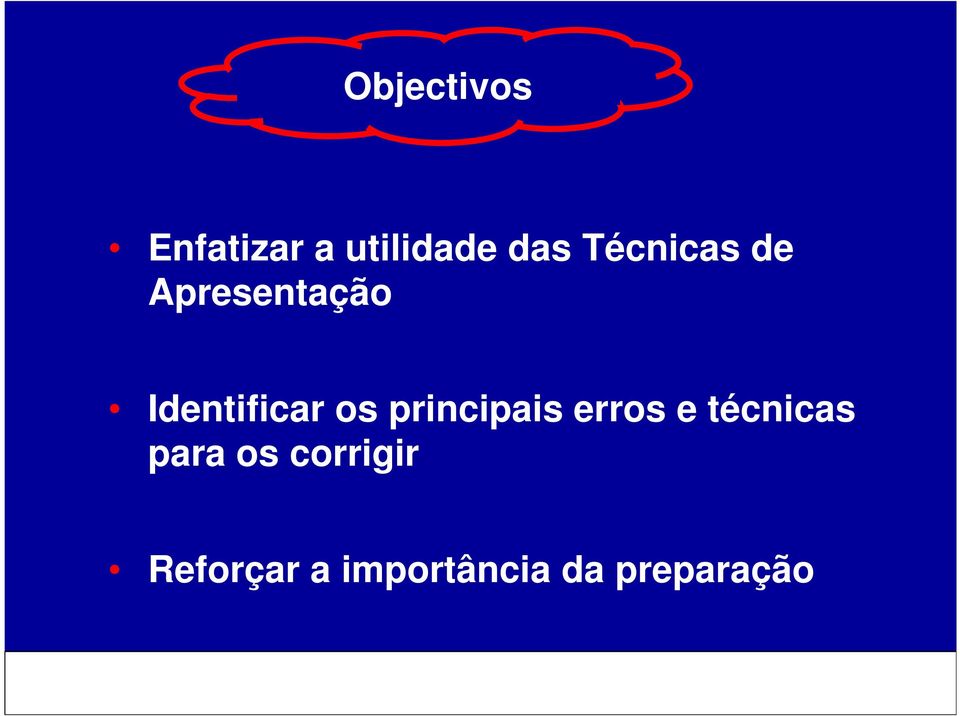 principais erros e técnicas para os