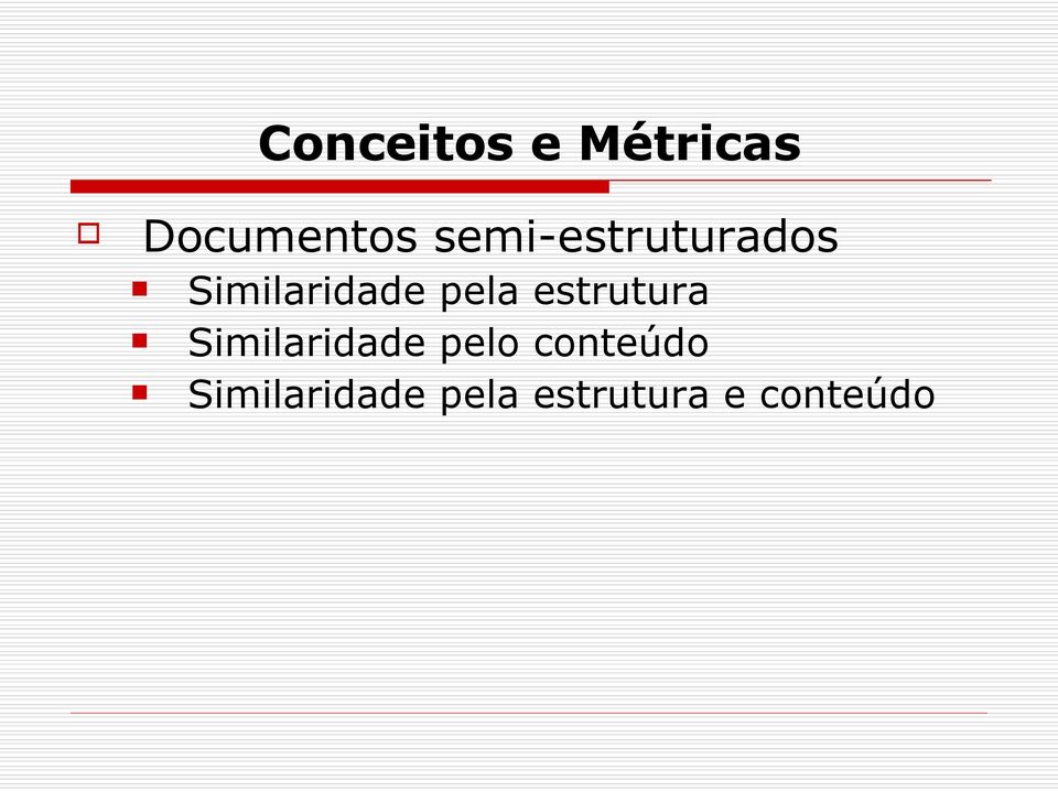 estrutura Similaridade pelo